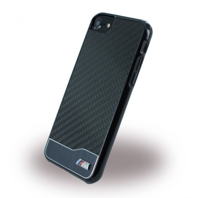 BMW - iPhone 6/6S Handyhülle - Case aus Plastik und Aluminium - M Collection Real Carbon