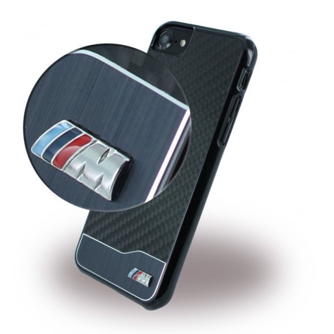 BMW - iPhone 6/6S Handyhülle - Case aus Plastik und Aluminium - M Collection Real Carbon