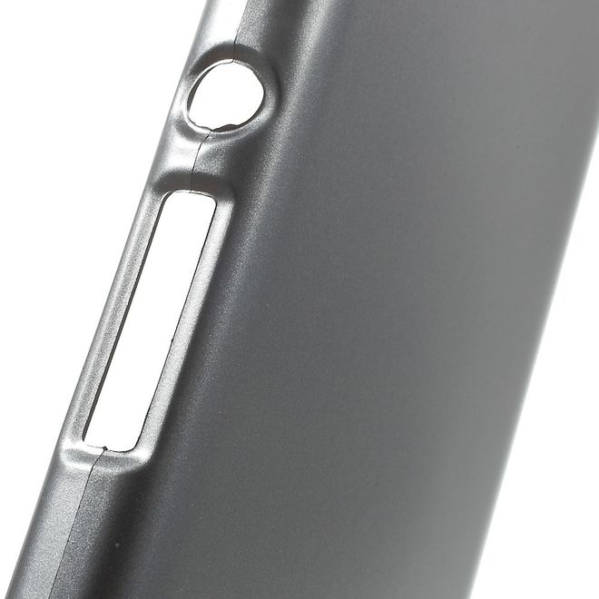 Goospery - Hülle für Sony Xperia XA - Cover aus elastischem Gummi - i Jelly Series - grau