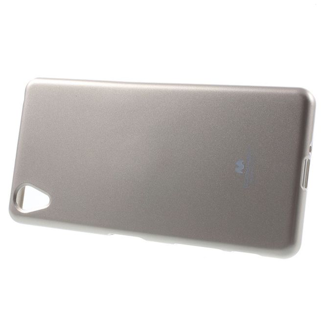 Goospery - Sony Xperia X Performance Handy Hülle - TPU Soft Case - Pearl Jelly Series - gold