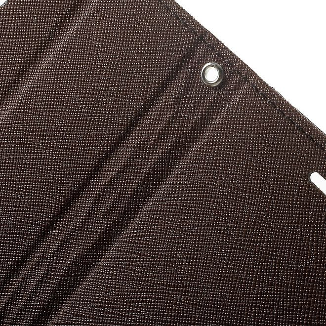 Goospery - Sony Xperia XZ/XZs Hülle - Handy Bookcover - Fancy Diary Series - braun/schwarz