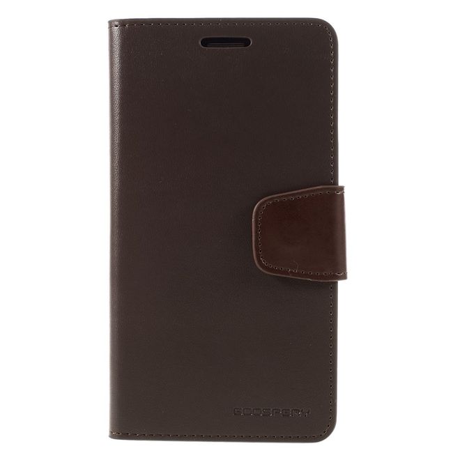 Goospery - LG G5 Handyhülle - Case aus Leder - Sonata Diary Series - braun