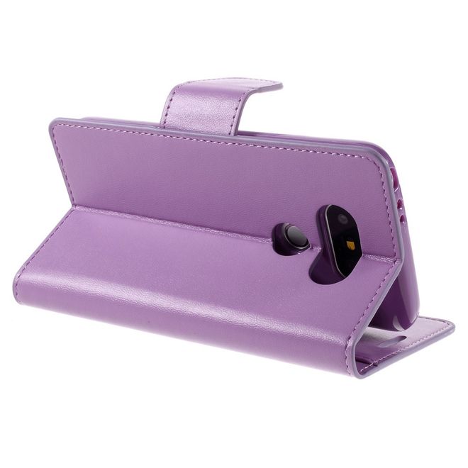 Goospery - LG G5 Handyhülle - Case aus Leder - Sonata Diary Series - purpur