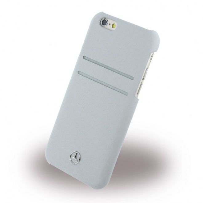 iPhone 6/6S Mercedes Pure Line Hart Plastik Case Hülle - grau