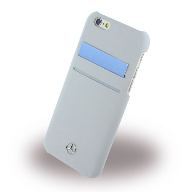 iPhone 6/6S Mercedes Pure Line Hart Plastik Case Hülle - grau