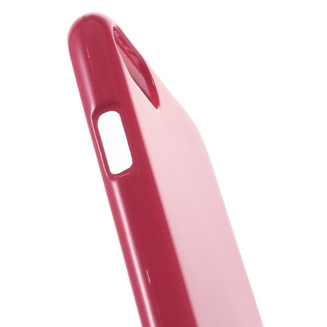 Goospery - Hülle für HTC 10 - TPU Soft Case - Pearl Jelly Series - rosa