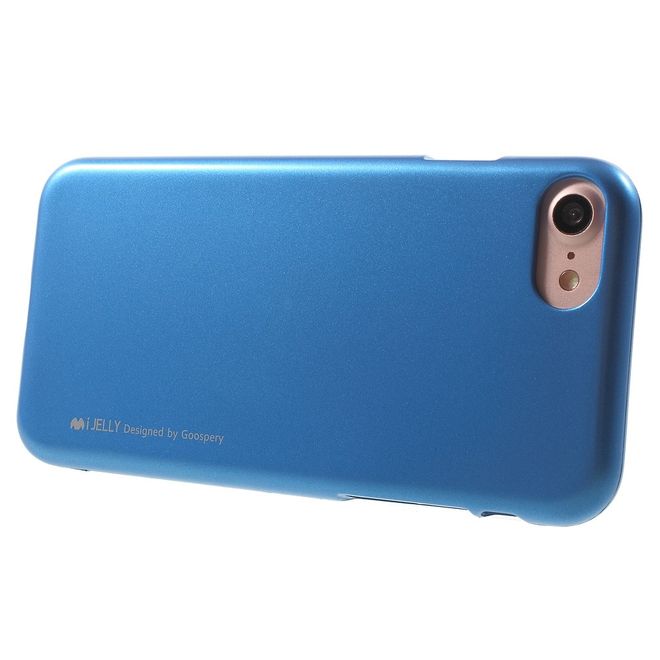 Goospery - Hülle für Huawei Mate 9 - TPU Soft Case - i Jelly Metal Series - blau