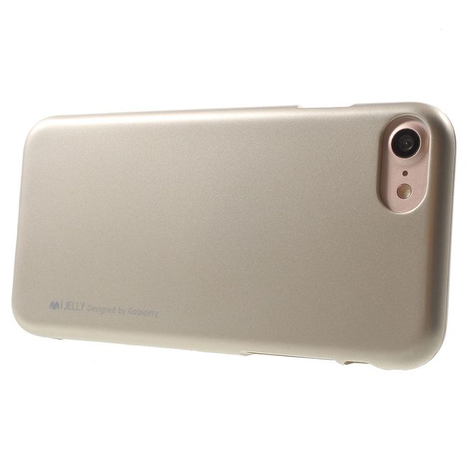 Goospery - Hülle für Huawei Mate 9 - TPU Soft Case - i Jelly Metal Series - gold