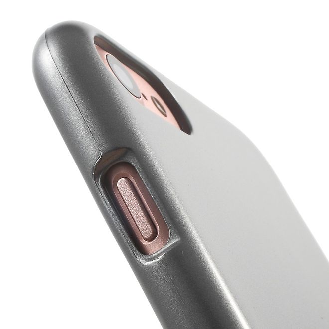 Goospery - Hülle für Huawei Mate 9 - TPU Soft Case - i Jelly Metal Series - grau