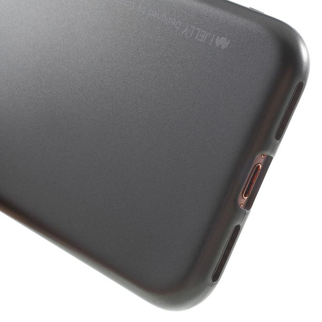 Goospery - Hülle für Huawei Mate 9 - TPU Soft Case - i Jelly Metal Series - grau