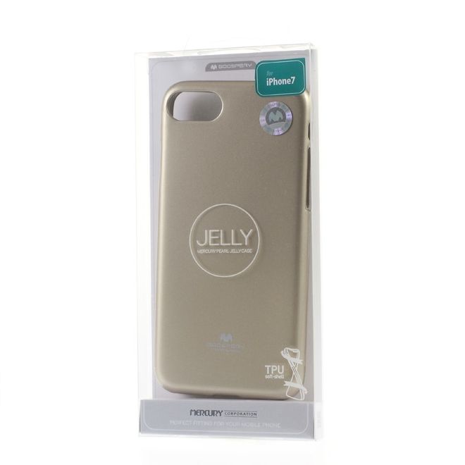 Goospery - Hülle für Huawei Mate 9 - TPU Soft Case - Pearl Jelly Series - gold