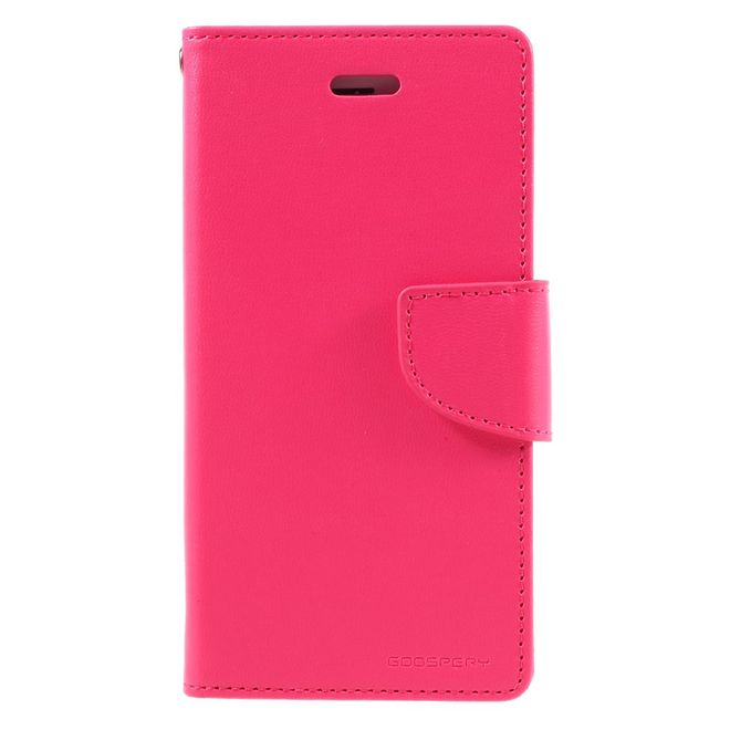 Goospery - Hülle für Huawei P8 Lite - Cover aus Leder - Bravo Diary Series - rosa