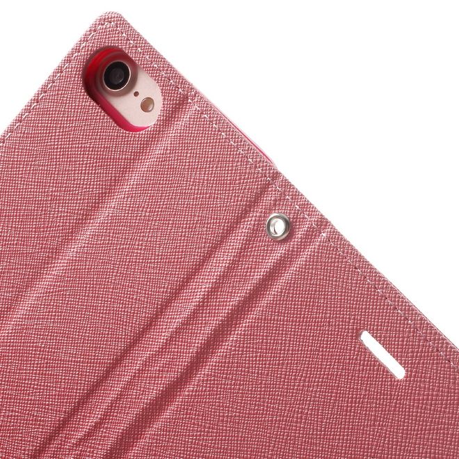 Goospery - Huawei P9 Hülle - Handy Bookcover - Fancy Diary Series - rosa/pink