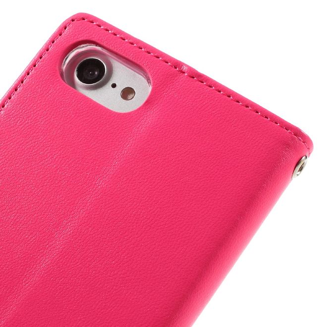 Goospery - Hülle für Huawei P9 Plus - Cover aus Leder - Bravo Diary Series - rosa