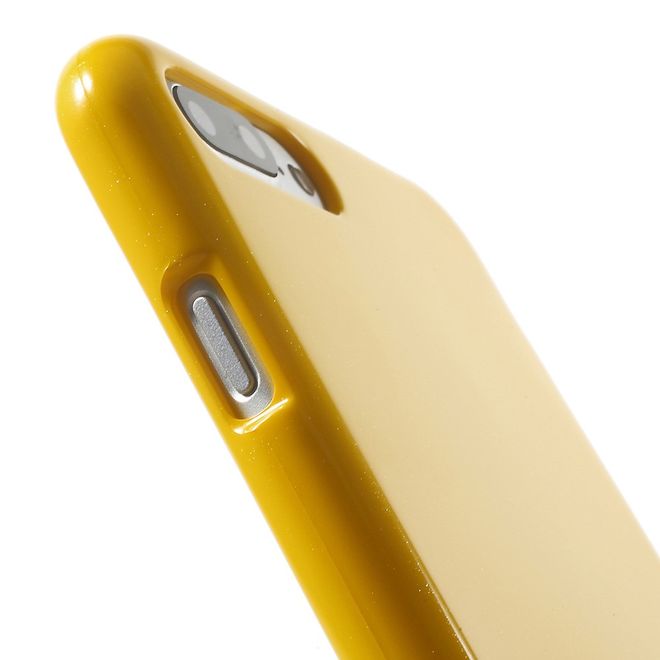 Goospery - Hülle für iPhone 6/6S - TPU Soft Case - Pearl Jelly Series - gelb