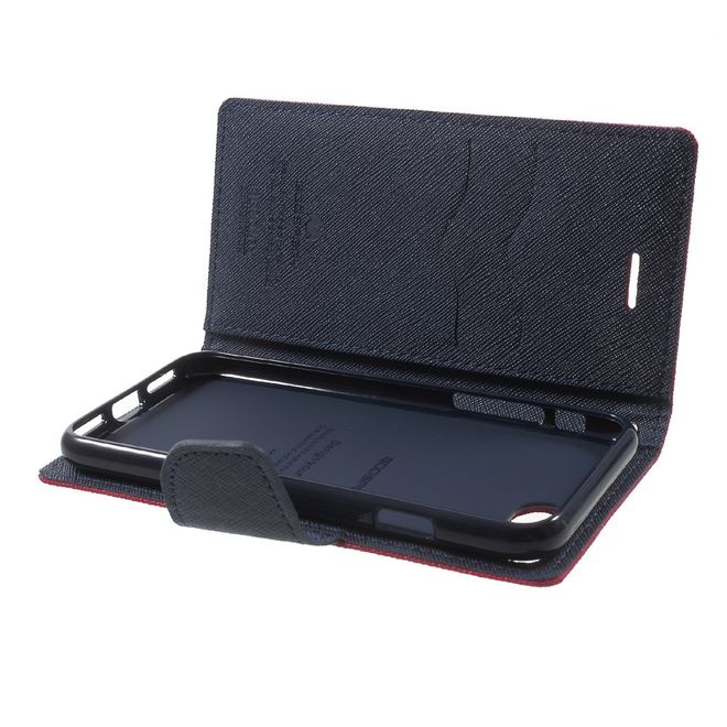 Goospery - Samsung Galaxy A5 (2017) Hülle - Handy Bookcover - Fancy Diary Series - pink/navy