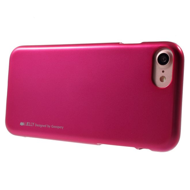 Goospery - Samsung Galaxy A5 (2017) Hülle - TPU Soft Case - i Jelly Metal Series - rosa