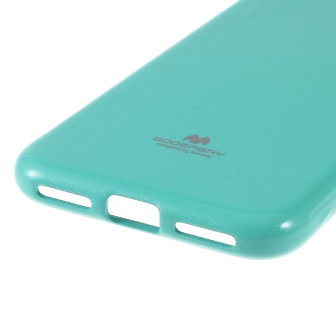Goospery - Hülle für Samsung Galaxy S7 Edge - TPU Soft Case - Pearl Jelly Series - mint