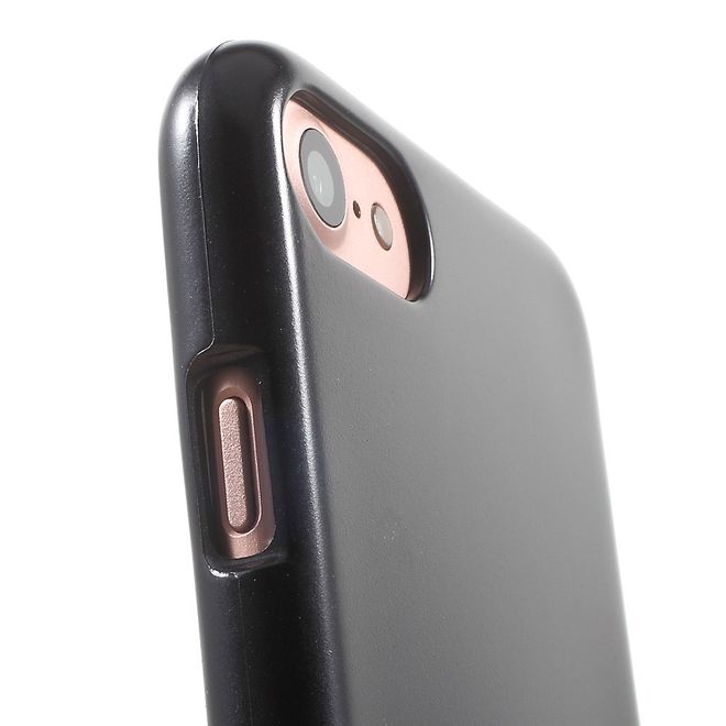 Goospery - Hülle für Samsung Galaxy S8 Plus - TPU Soft Case - i Jelly Metal Series - dunkelblau