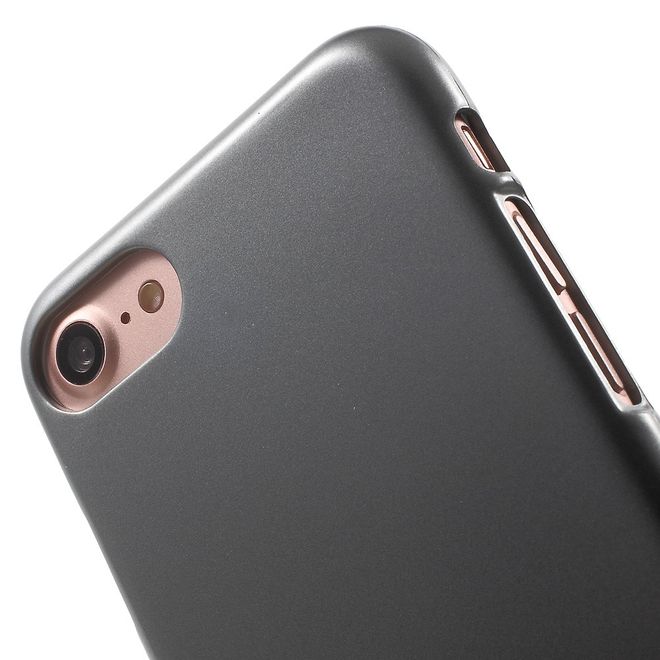 Goospery - Hülle für Samsung Galaxy S8 Plus - TPU Soft Case - i Jelly Metal Series - grau