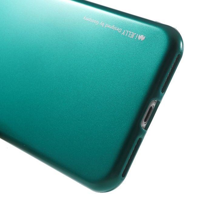 Goospery - Hülle für Samsung Galaxy S8 Plus - TPU Soft Case - i Jelly Metal Series - grün