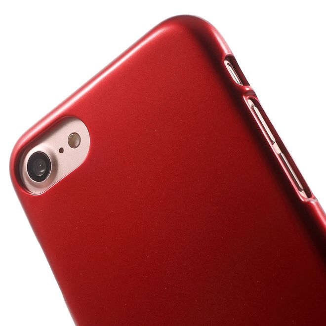 Goospery - Hülle für Samsung Galaxy S8 Plus - TPU Soft Case - i Jelly Metal Series - rot