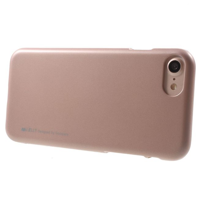 Goospery - Hülle für Samsung Galaxy S8 Plus - TPU Soft Case - i Jelly Metal Series - rosegold