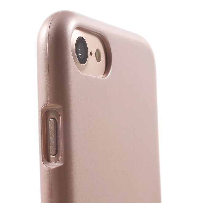 Goospery - Hülle für Samsung Galaxy S8 Plus - TPU Soft Case - i Jelly Metal Series - rosegold
