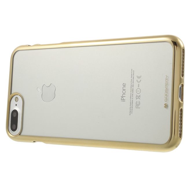 Goospery - Hülle für Samsung Galaxy S8 Plus - Case aus Plastik - Ring 2 Series - gold