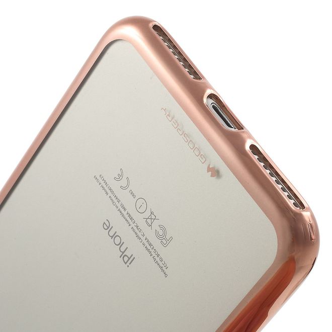 Goospery - Hülle für Samsung Galaxy S8 Plus - Case aus Plastik - Ring 2 Series - rosegold
