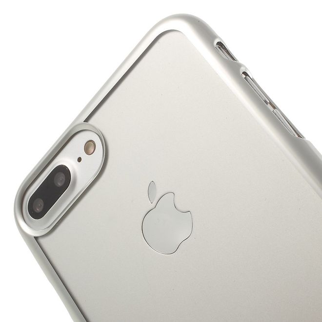 Goospery - Hülle für Samsung Galaxy S8 Plus - Case aus Plastik - Ring 2 Series - silber