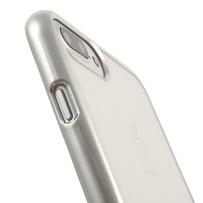 Goospery - Hülle für Samsung Galaxy S8 Plus - Case aus Plastik - Ring 2 Series - silber
