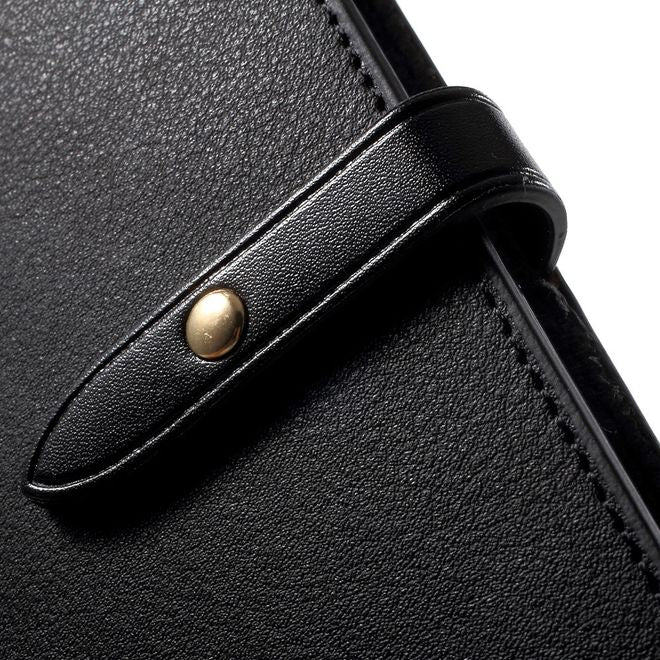 Goospery - Hülle für Samsung Galaxy S8 Plus - Leder Case - Romance Diary Series - schwarz
