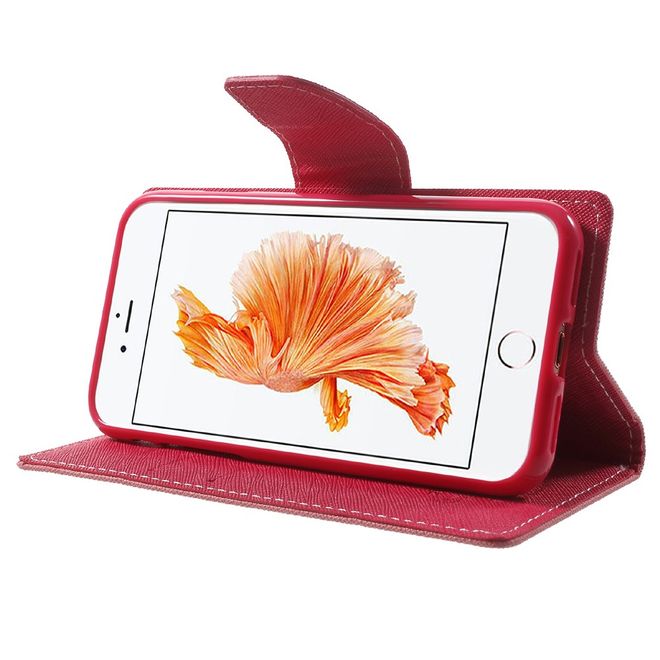 Goospery - Sony Xperia XA Hülle - Handy Bookcover - Fancy Diary Series - rosa/pink