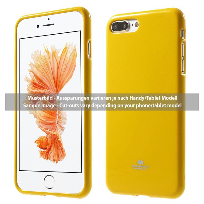 Goospery - Hülle für Sony Xperia Z5 Compact - TPU Soft Case - Pearl Jelly Series - gelb