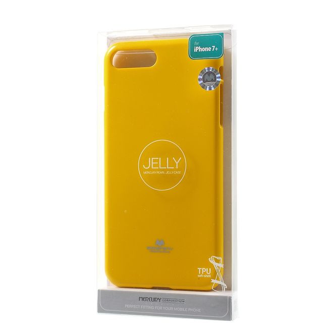 Goospery - Hülle für Sony Xperia Z5 Compact - TPU Soft Case - Pearl Jelly Series - gelb