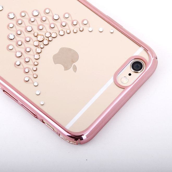 Kingxbar - iPhone 6/6S Plus Hülle - Handyhülle aus Plastik - Starry Sky Series - Tautropfen - Rosegold