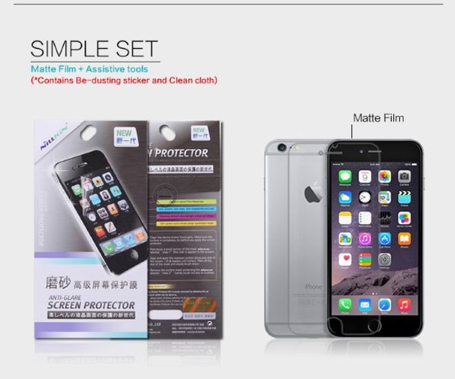 Nillkin - Display Schutzfolie für iPhone 6 Plus/6S Plus - Super Clear Series