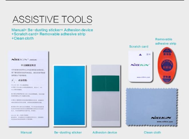 Nillkin - Display Schutzfolie für Galaxy S6 Edge - Super Clear Series (reicht nicht über das gesamte Display)