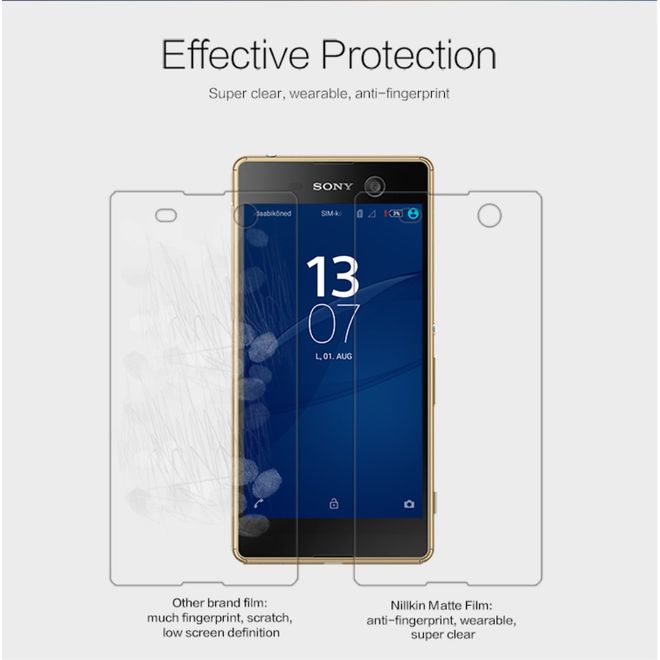 Nillkin - Sony Xperia M5 Display Schutzfolie - Matt Anti-Glare - Matte Series