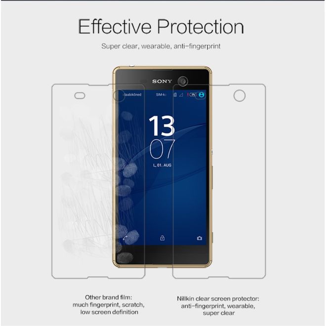 Nillkin -Sony Xperia M5 Schutzfolie - Super Clear Series