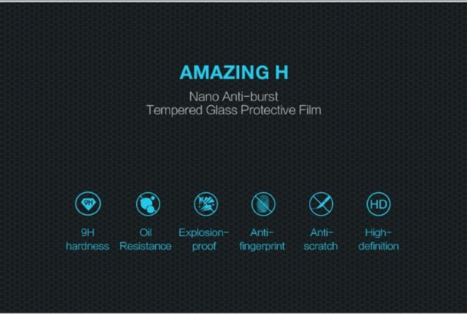 Nillkin - Sony Xperia XZ/XZs Schutzfolie - Amazing H Series - Explosionsgeschützte Folie