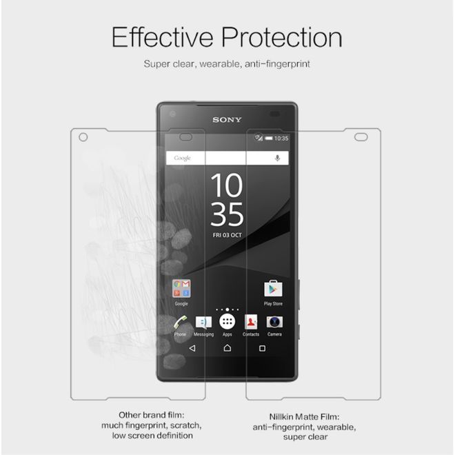 Nillkin - Sony Xperia Z5 Compact Schutzfolie - Matt Anti-Glare - Matte Series