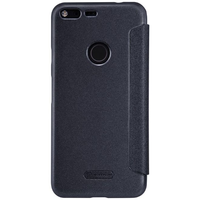 Nillkin - Google Pixel Hülle - Funkelndes Leder Case - Sparkle Series - schwarz