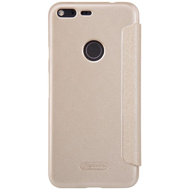 Nillkin - Google Pixel Hülle - Funkelndes Leder Case - Sparkle Series - gold