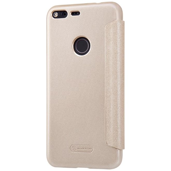 Nillkin - Google Pixel Hülle - Funkelndes Leder Case - Sparkle Series - gold