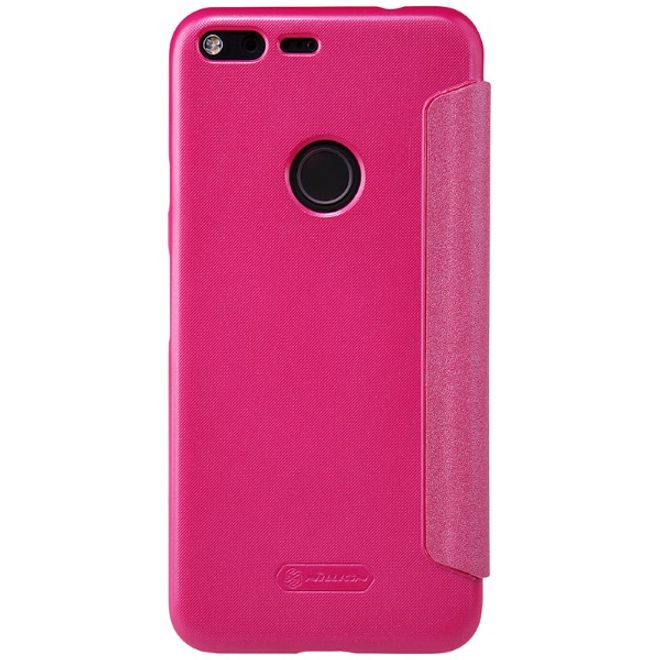 Nillkin - Google Pixel Hülle - Funkelndes Leder Case - Sparkle Series - pink