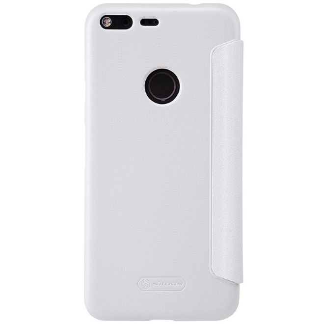 Nillkin - Google Pixel Hülle - Funkelndes Leder Case - Sparkle Series - weiss