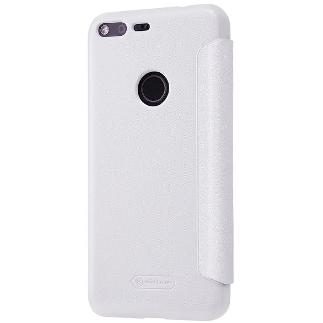 Nillkin - Google Pixel Hülle - Funkelndes Leder Case - Sparkle Series - weiss