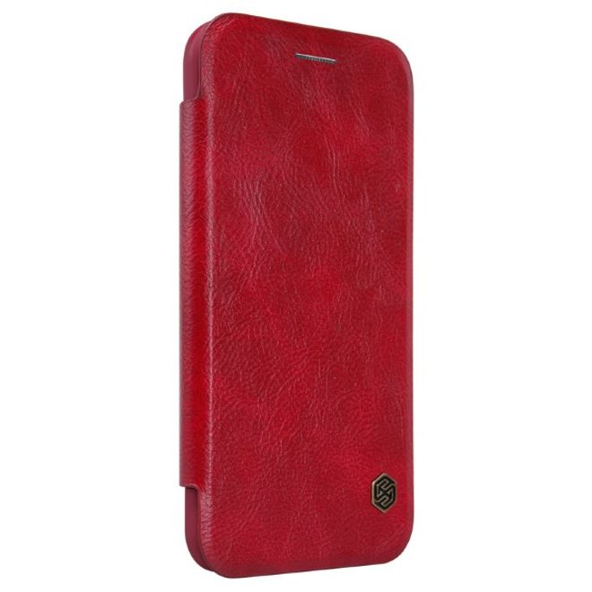 Nillkin - Google Pixel XL Hülle - Leder Book Case - Qin Series - rot